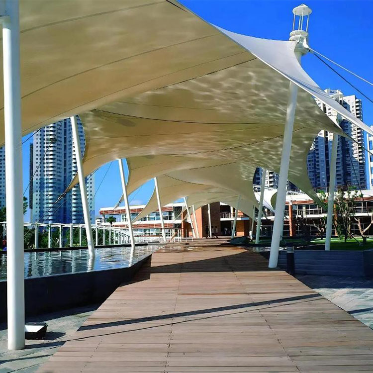 灵寿县膜结构景观棚