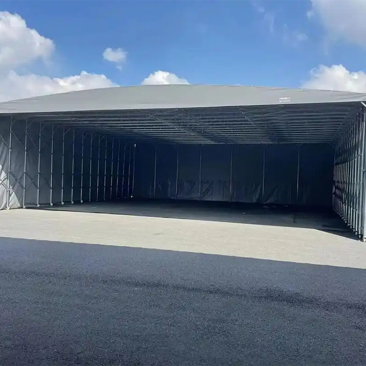 灵寿县电动/移动推拉棚