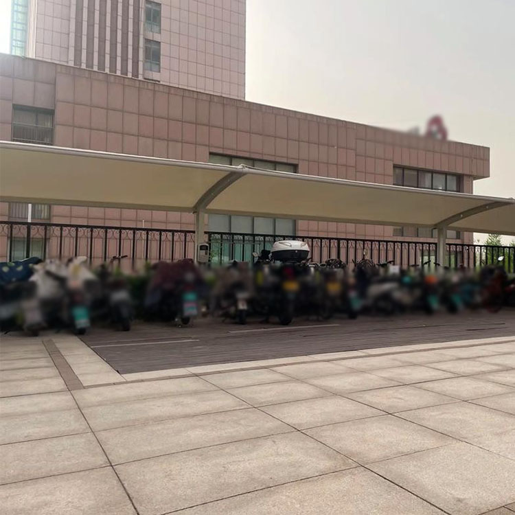 灵寿县膜结构电动车棚